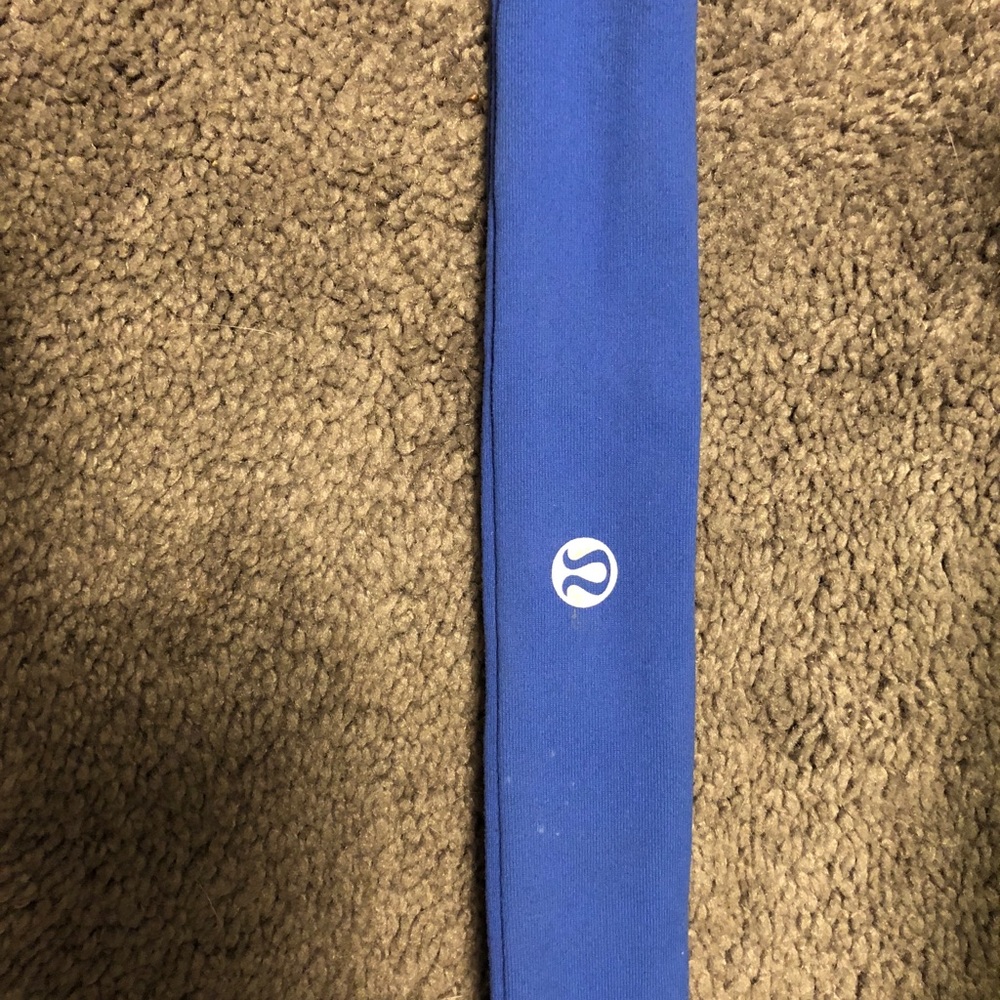 Purple/blue lulu headband